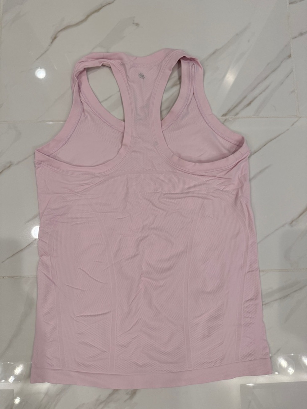 Athleta Light Pink Racerback Performance Tank - Picture 2 of 5